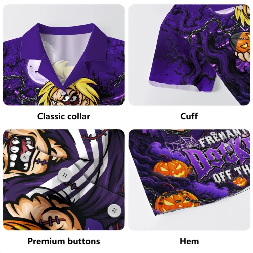 Fremantle Hawaiian Shirt Off The Chain Strength Halloween Beast Rising Unleashed Fury