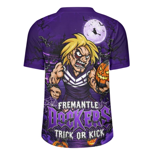 Fremantle Rugby Jersey Off The Chain Strength Halloween Beast Rising Unleashed Fury