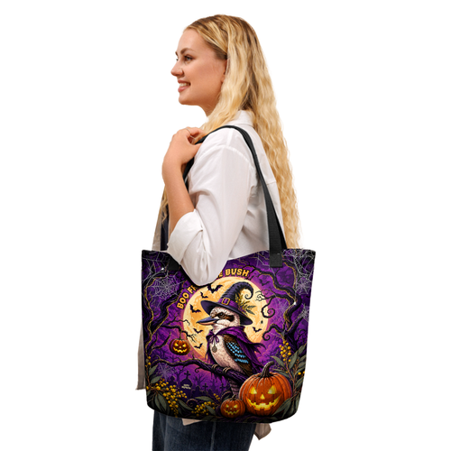 Australia Tote Bag Witchy Kookaburra And The Haunted Wattle Grove