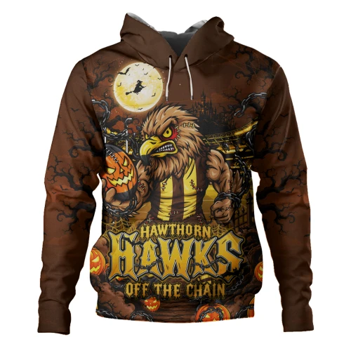 Hawthorn Hoodie Off The Chain Strength Halloween Beast Rising Unleashed Fury