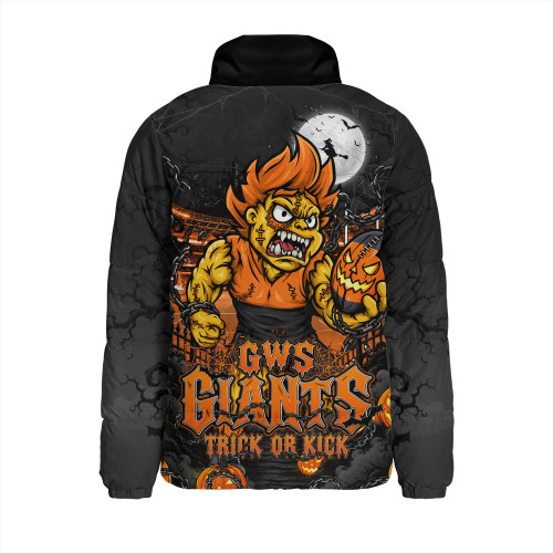 GWS GIANTS Padded Jacket Off The Chain Strength Halloween Beast Rising Unleashed Fury