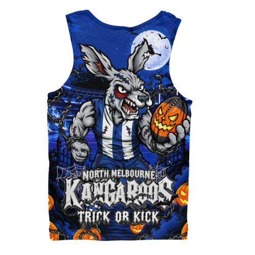 North Melbourne Men Tank Top Off The Chain Strength Halloween Beast Rising Unleashed Fury