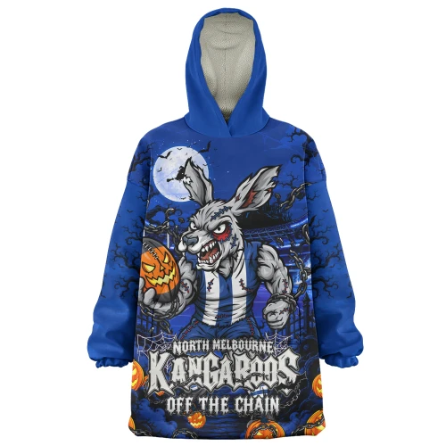 North Melbourne Snug Hoodie Off The Chain Strength Halloween Beast Rising Unleashed Fury