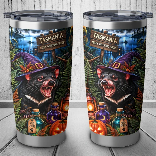 Australia Tumbler Tasmanian Devil’s Misty Witching Hour