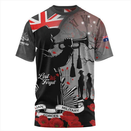 Australia T-Shirt Last Post Remembrance Day Soldiers Remembered