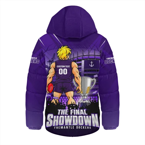 Fremantle Hooded Padded Jacket The Final Showdown One Last Fight For Glory