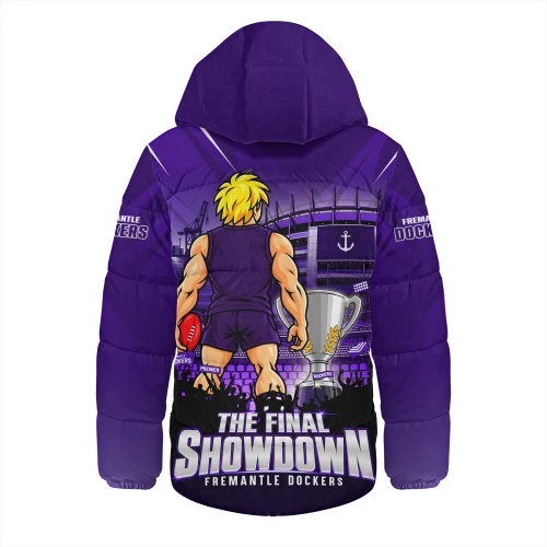 Fremantle Hooded Padded Jacket The Final Showdown One Last Fight For Glory