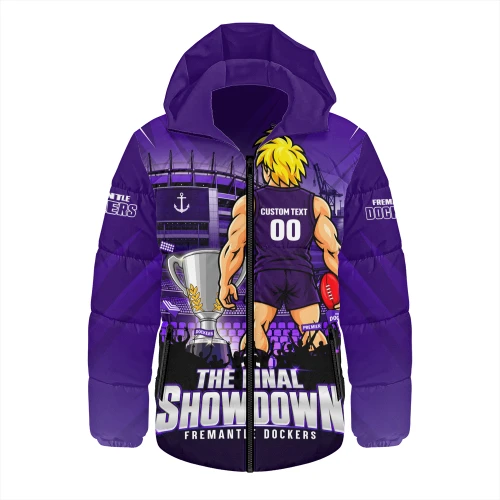 Fremantle Hooded Padded Jacket The Final Showdown One Last Fight For Glory