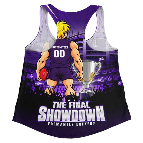 Fremantle Women Racerback Tank The Final Showdown One Last Fight For Glory