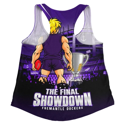 Fremantle Women Racerback Tank The Final Showdown One Last Fight For Glory