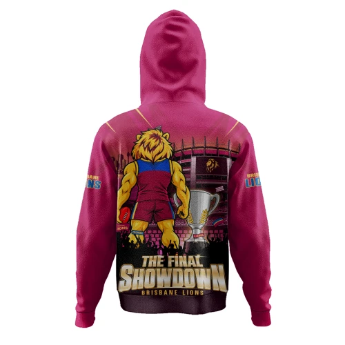 Brisbane Lions Hoodie The Final Showdown One Last Fight For Glory