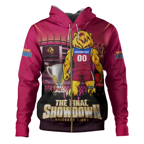 Brisbane Lions Hoodie The Final Showdown One Last Fight For Glory