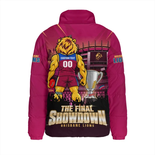 Brisbane Lions Padded Jacket The Final Showdown One Last Fight For Glory