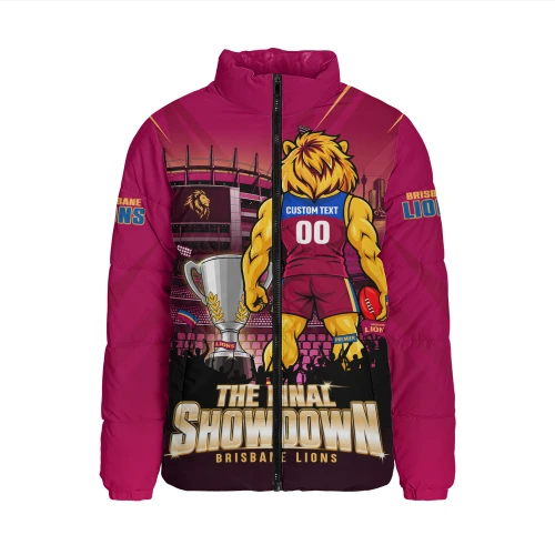 Brisbane Lions Padded Jacket The Final Showdown One Last Fight For Glory