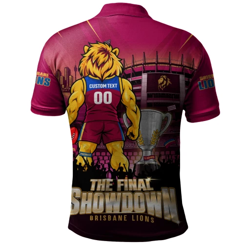 Brisbane Lions Polo Shirt The Final Showdown One Last Fight For Glory