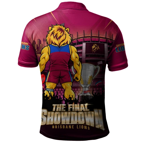 Brisbane Lions Polo Shirt The Final Showdown One Last Fight For Glory
