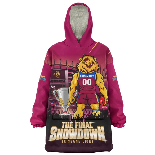 Brisbane Lions Snug Hoodie The Final Showdown One Last Fight For Glory