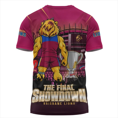 Brisbane Lions T-Shirt The Final Showdown One Last Fight For Glory