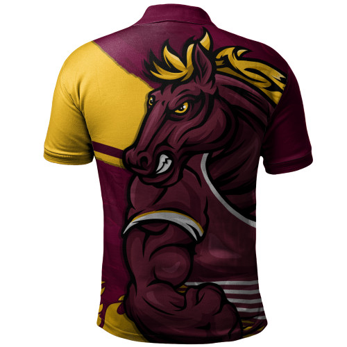 Australia Polo Shirt Unleash The Brumby Spirit