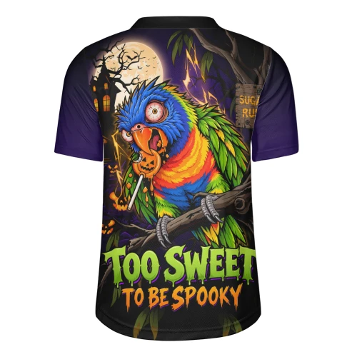 Australia Rugby Jersey Rainbow Lorikeets Sugar Rush Halloween Spooky Treats