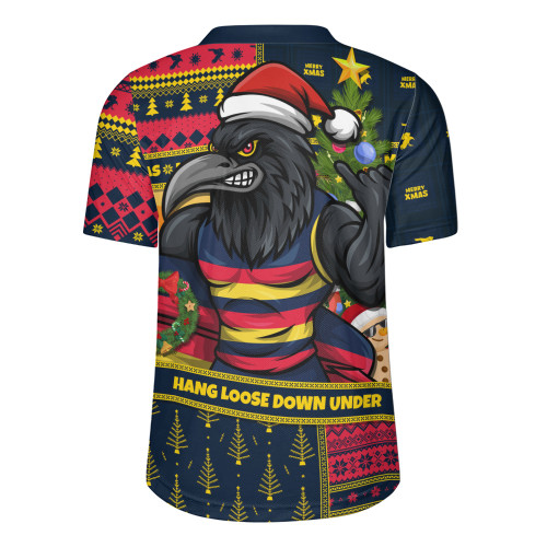 Adelaide Crows Rugby Jersey Santa Surfing Down Under Christmas Footy