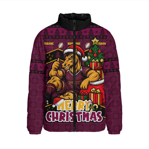 Brisbane Broncos Padded Jacket Christmas Glory And Timeless Team Pride