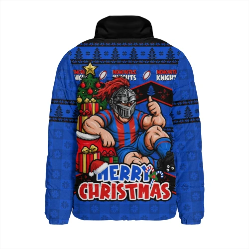 Newcastle Knights Padded Jacket Christmas Glory And Timeless Team Pride