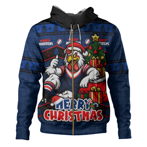 Sydney Roosters Hoodie Christmas Glory And Timeless Team Pride