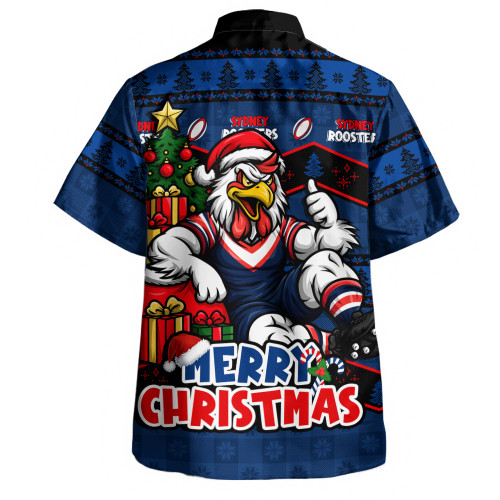 Sydney Roosters Hawaiian Shirt Christmas Glory And Timeless Team Pride