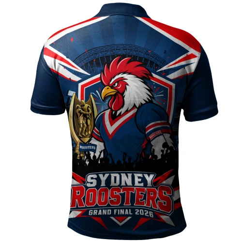 Sydney Roosters Polo Shirt Finals Power The Ultimate Road To Greatness