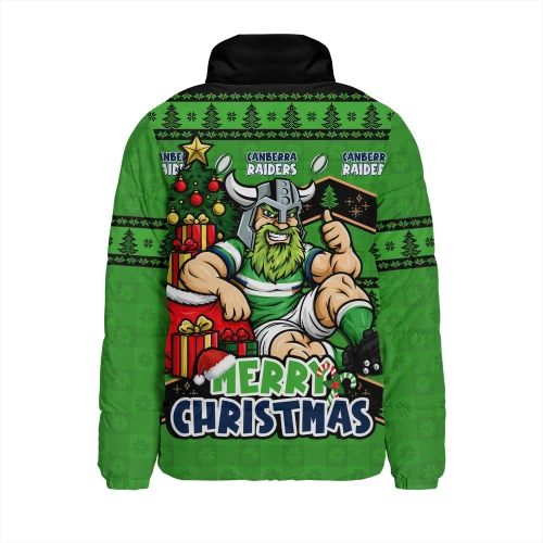 Canberra Raiders Padded Jacket Christmas Glory And Timeless Team Pride