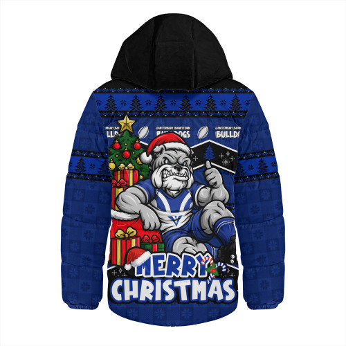 Canterbury-Bankstown Bulldogs Hooded Padded Jacket Christmas Glory And Timeless Team Pride