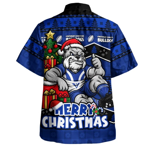 Canterbury-Bankstown Bulldogs Hawaiian Shirt Christmas Glory And Timeless Team Pride