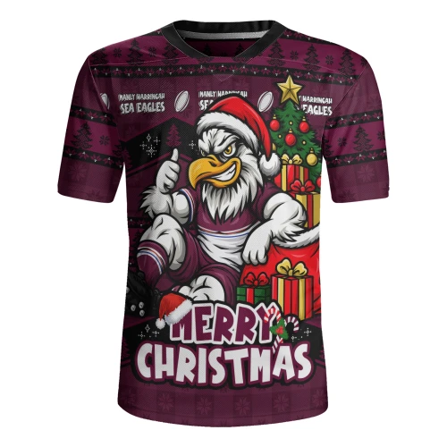 Manly Warringah Sea Eagles Rugby Jersey Christmas Glory And Timeless Team Pride