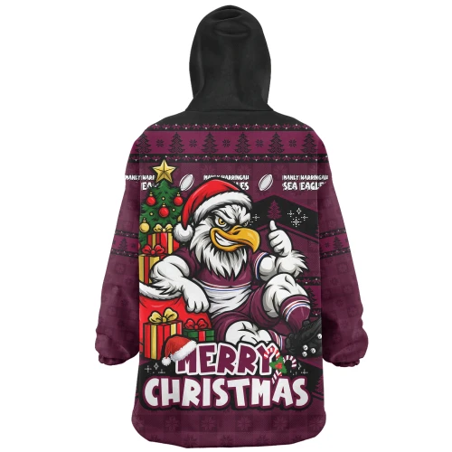 Manly Warringah Sea Eagles Snug Hoodie Christmas Glory And Timeless Team Pride