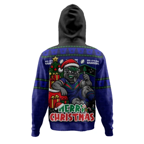 New Zealand Warriors Hoodie Christmas Glory And Timeless Team Pride