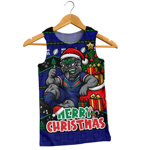 New Zealand Warriors Men Tank Top Christmas Glory And Timeless Team Pride