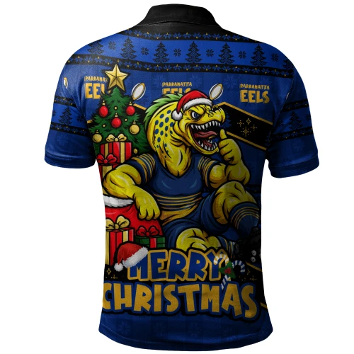 Parramatta Eels Polo Shirt Christmas Glory And Timeless Team Pride