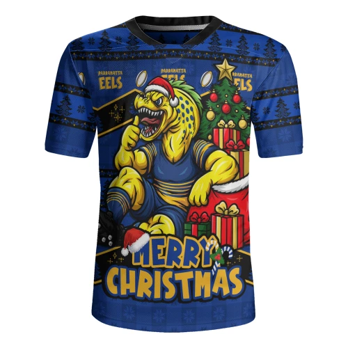 Parramatta Eels Rugby Jersey Christmas Glory And Timeless Team Pride