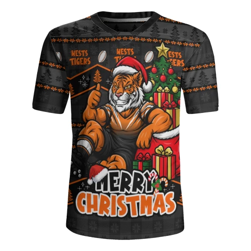 Wests Tigers Rugby Jersey Christmas Glory And Timeless Team Pride