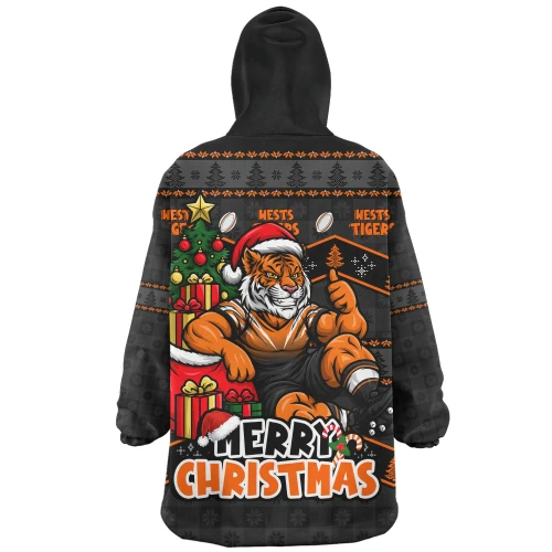 Wests Tigers Snug Hoodie Christmas Glory And Timeless Team Pride