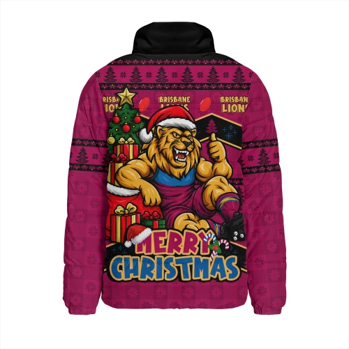 Brisbane Lions Padded Jacket Christmas Pride Beyond The Game