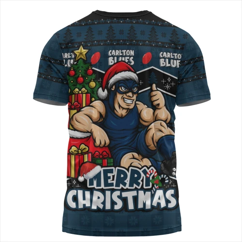Carlton T-Shirt Christmas Pride Beyond The Game