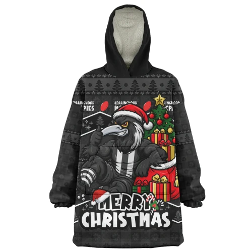 Collingwood Snug Hoodie Christmas Pride Beyond The Game