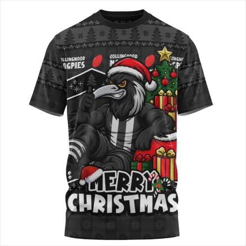 Collingwood T-Shirt Christmas Pride Beyond The Game