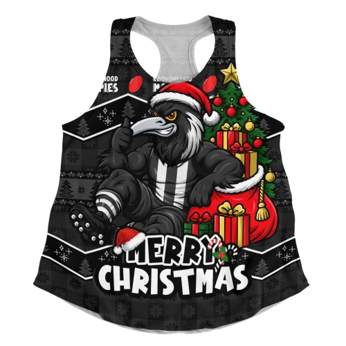 Collingwood Women Racerback Tank Christmas Pride Beyond The Game