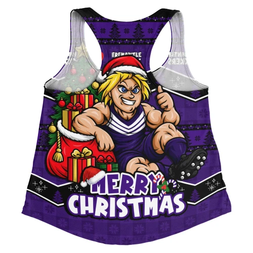 Fremantle Women Racerback Tank Christmas Pride Beyond The Game