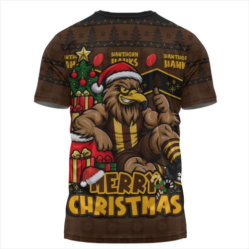 Hawthorn T-Shirt Christmas Pride Beyond The Game