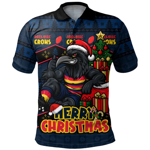 Adelaide Crows Polo Shirt Christmas Pride Beyond The Game