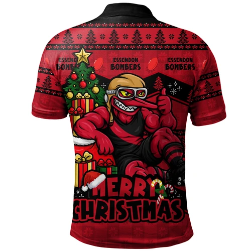 Essendon Polo Shirt Christmas Pride Beyond The Game